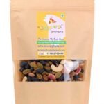 Leeve Dry Fruits Premium Healthy Roasted Salted Mix Nuts And Raisins 800gm | Dried Almond, Black Raisins, Green Raisins, Cashewnut & Pistachio Kernels - Fast UK Delivery