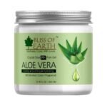Bliss of Earth Aloe Vera Gel Pure Crystal Clear | Best For Face, Body & Hair | Effective Cooling, Soothing & Hydrating | Colour and Fragrance free Alcohol and Paraben Free | 200GM - Fast UK Delivery