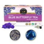 TEACURRY Blue Butterfly Tea (30 Te Bags) - Helps in Skin Glow, Hair Growth, Eyesight, Mood Enhance - Fast Shipping to USA & Canada