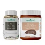 Neuherbs Ayurvedic T7 Test On [Approved by Ministry of AYUSH] For Men + Dark Chocolate Peanut Butter - Fast UK Delivery