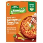 Tata Sampann Yumside Instant Schezwan Veg Noodles, 285g, Ready to Eat Food, Ready in 60 secs, NO Preservatives, NO Added Artificial Colours & Flavours, Pack of 1 - Fast UK Delivery