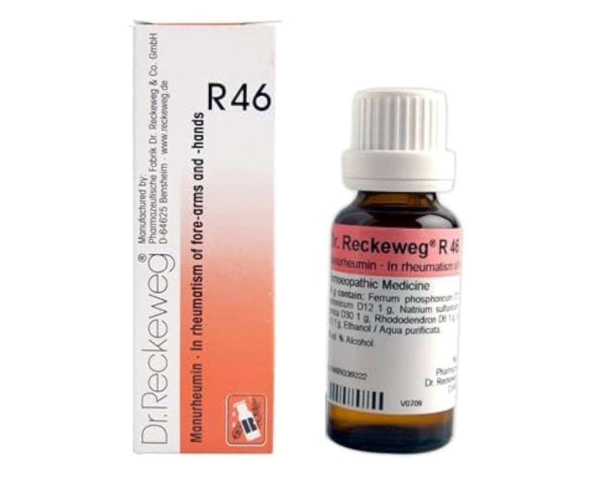 uk61vfjLeyiIL-1.jpg DR RECKEWEG R 46 IN RHEUMATISM OF FORE 22 ML RECKEWEG - Fast UK Delivery - Image 1