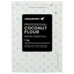 Urban Platter Coconut Flour, 1kg [Made with Coconuts from Tamil Nadu, Naturally Gluten-Free, Fiber-Rich, Paleo Friendly, Perfect for Baking, Making Cookies] - Fast UK Delivery