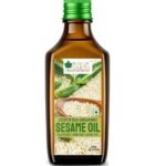 Bliss of Earth 500ML Certified Organic Sesame Oil For Cooking & Massage - Fast UK Delivery