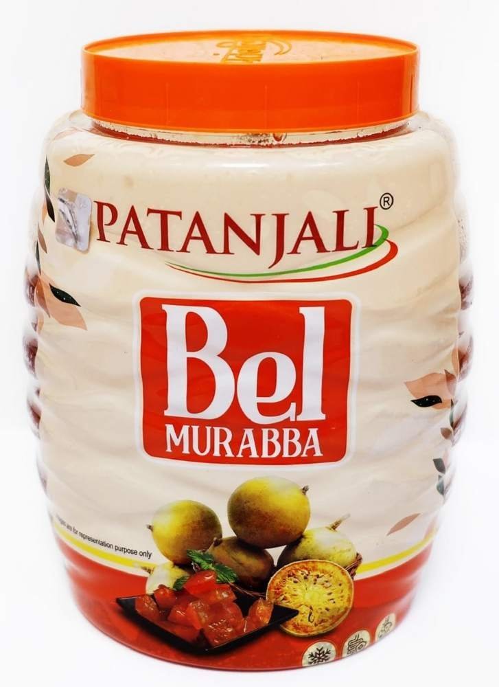 uk61xhcXnWtSL.jpg Patanjali Bel Muarbba, Bael Murabba, Immunity booster, 1 Kg - Fast UK Delivery - Image 1