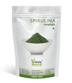 Holy Natural Spirulina Powder (250gm) | Green Super Food, Nutrition Supplement | For Energy & Immunity | Perfect for Men & Women