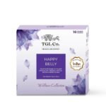 TGL Co. The Good Life Company Happy Belly Herbal Tea, 16 Tea Bags | Belly Soothing Herbal Tea with 11 Natural Herbs | Soothes Tummy | Herbal Infusion Tea | Herbal Tea - Fast UK Delivery