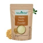 Neuherbs Methi Seeds Powder 200 grams (Pack of 1) For Men & Women | Pure & Natural Powder for Hair Growth and Nourishment | Cruelty & Paraben Free | With No Artificial Colour & Additives - Fast UK Delivery