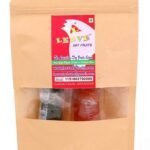 Leeve Dry Fruits Meetha Mango Bar Papad & Dry Kaccha aam Cubes Real Dried Combo Pack Slice Bar 800gm - Fast UK Delivery