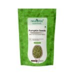 Neuherbs Raw & Unroasted Pumpkin Seeds | Immunity Booster and Fiber Rich Superfood | Rich Source of Omega 3 | Highly Nutritious Snack | Rich in Protein, Dietary Fibre, Zinc & Magnesium - 200 G - Fast UK Delivery