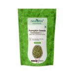 Neuherbs Raw & Unroasted Pumpkin Seeds | Immunity Booster and Fiber Rich Superfood | Rich Source of Omega 3 | Highly Nutritious Snack | Rich in Protein, Dietary Fibre, Zinc & Magnesium - 200 G - Fast UK Delivery