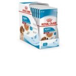 Royal Canin Medium Puppy Dog Food, Gravy, Chicken flavour, 14 (Pack of 10) - Fast UK Delivery