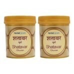 HERBAL CANADA Shatavari Powder (Churna) 100g - Pack Of 2 - Fast UK Delivery