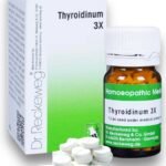 Dr Reckeweg Thyroidinum 3X Tablet Homeopathic (20g) - Set of 1 Bottle - Fast UK Delivery