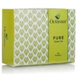 Octavius Pure Green Tea Bags - 100 Pieces | 100% Natural | Antioxidant-rich | Reduces Waist | Detox Green Tea Bags (1.7 gm x 100 Bags) - Fast UK Delivery