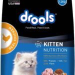 Drools Kitten(1-12 Months) Dry Cat Food, Real Chicken Flavour 1.2 Kg Pack - Fast UK Delivery