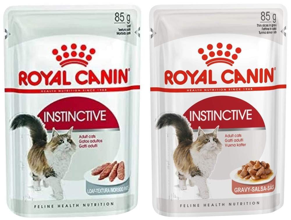 uk710K1Mt3b2L.jpg Royal Canin Instinctive Loaf Wet Cat Food 12X85 GMS & Royal Canin Adult Instinctive Wet Cat Food, Fish, 85 g (12 Pack) - Fast UK Delivery - Image 1