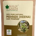 Bliss of Earth 100% Pure & Natural Henna Powder | 100GM | Natural Hair Color |Shiny Hair | Mehandi Powder - Fast UK Delivery