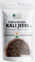 Bliss of Earth 100gm Kali Jeeri, Bitter Cumin, Kadwa Jeera, Black Cumin Fresh & Organic Good for Health - Fast UK Delivery