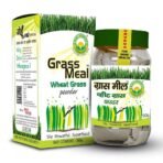 BASIC AYURVEDA Grass Meal (Wheat Grass) Powder 50g | Ayurvedic Supplements for Immunity & Blood Purifier | - Fast UK Delivery