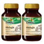 Zandu Shilajit Capsule, 60 capsules x Po2, Original and Pure Himalayan Shilajeet, Boosts Immunity, Strength and Stamina. - Fast UK Delivery