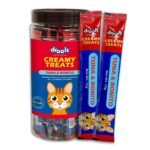 Drools Creamy Lickable Cat Treats Tuna & Bonito 25Pcs Pack, 375G Pack, All Life Stages - Fast UK Delivery