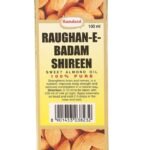 Hamdard RAUGHAN-E-BADAM SHIREEN Sweet Almond Oil for Body, Skin & Hair | 100ml | Natural Almond Oil | Helps Enhance Memory | Helps Relieve Constipation | Helps Build Stronger Muscles | Pack of 2 - Fast UK Delivery