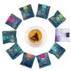 TGL Co. The Good Life Company Green Tea Sampler Box | Women & Men | Best Tea Sampler | Natural Immunity Boosting 10 Flavors | 10 Pyramid Tea Bags | Improves Health | Rich & Strong Aroma, 20 Gram - Fast UK Delivery