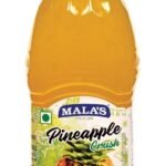 Mala's Crush, Pineapple, 750 Millilitre - Fast UK Delivery