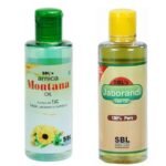 SBL's Arnica Montana Hair Oil + Jaborandi Hair Oil (200ml+200ml) - Fast UK Delivery