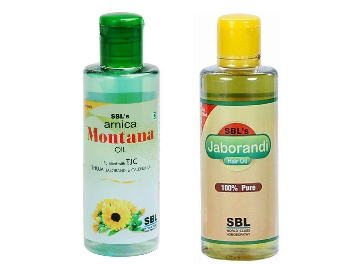 uk714Nqa-MrsL-1.jpg SBL's Arnica Montana Hair Oil + Jaborandi Hair Oil (200ml+200ml) - Fast UK Delivery - Image 1