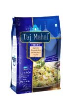 Taj Mahal Fiesta Basmati Rice 1kg | Long-Grain Steam Basmati Rice | Fluffy & Non-Sticky Texture | Delicious Aroma & Taste | Naturally Aged | Durable Packaging - Fast Shipping to USA & Canada