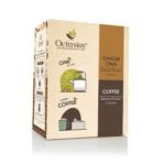 Octavius | Ginger & Instant Coffee 2 in 1 Premix Tea & Coffee - 50 Pouches| Economy Pack | Readymade Tea Mix | Ready Tea & Coffee | Premix Tea Powder | Instant Tea | Tea Premix | Economy Pack - (15Gm X 50 Sachets) - Fast UK Delivery
