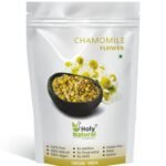 Holy Natural Chamomile Flower - 100 GM | Herbal Tea Good For Sleep, Stress Relief & Calming Effect - Fast UK Delivery