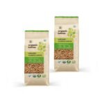 Organic Tattva, Organic Cowpea White 500 grams | Lobia/Chawli White | Rich in Protein | Naturally Gluten Free | Unpolished Dal | Pesticide and Chemical Free | Pack of 2 - Fast UK Delivery
