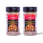 Tassyam Napoletana Pizza Seasoning 200g (100g x2) | Dispenser Bottle, Italian Pizza Pasta Herb Masala - Fast UK Delivery
