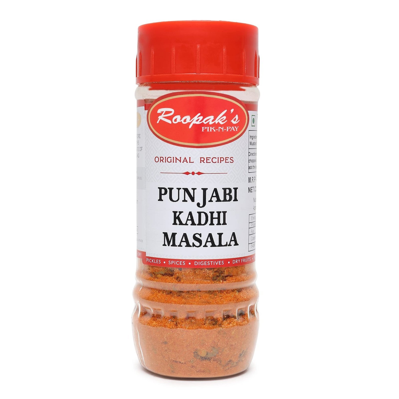 uk7188QFzf2wL-1.jpg Roopak's Pik-n-Pay- Punjabi Kadhi Masala 100g - Fast UK Delivery - Image 1