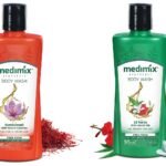 Medimix Ayurvedic 18 Herbs with Natural Oils Body Wash, 250 ml & Medimix Ayurvedic Kumkumadi with Natural Glycerine Body Wash, 250 ml