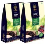 OOSH Dried Whole Blueberry Cranberry Mix, 2 X 200 g - Fast UK Delivery