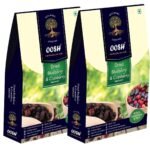 OOSH Dried Whole Blueberry Cranberry Mix, 2 X 200 g - Fast UK Delivery