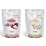 Holy Natural Red Onion Powder & Garlic Powder 1 KG Each I Fresh Flavor & Taste I Seasoning Powder I Use in sauces, salad dressings, gravies & stews I 100% Pure & Natural (Pack of 2) (Extra Super Saving) - Fast UK Delivery