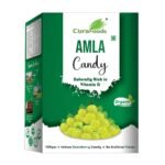 Cura Mahaveer Amla Candy Organic Dry Indian Gooseberry Fruit Mouth Freshener Without Added Sugar Or Preservatives - 500 gram - Fast UK Delivery