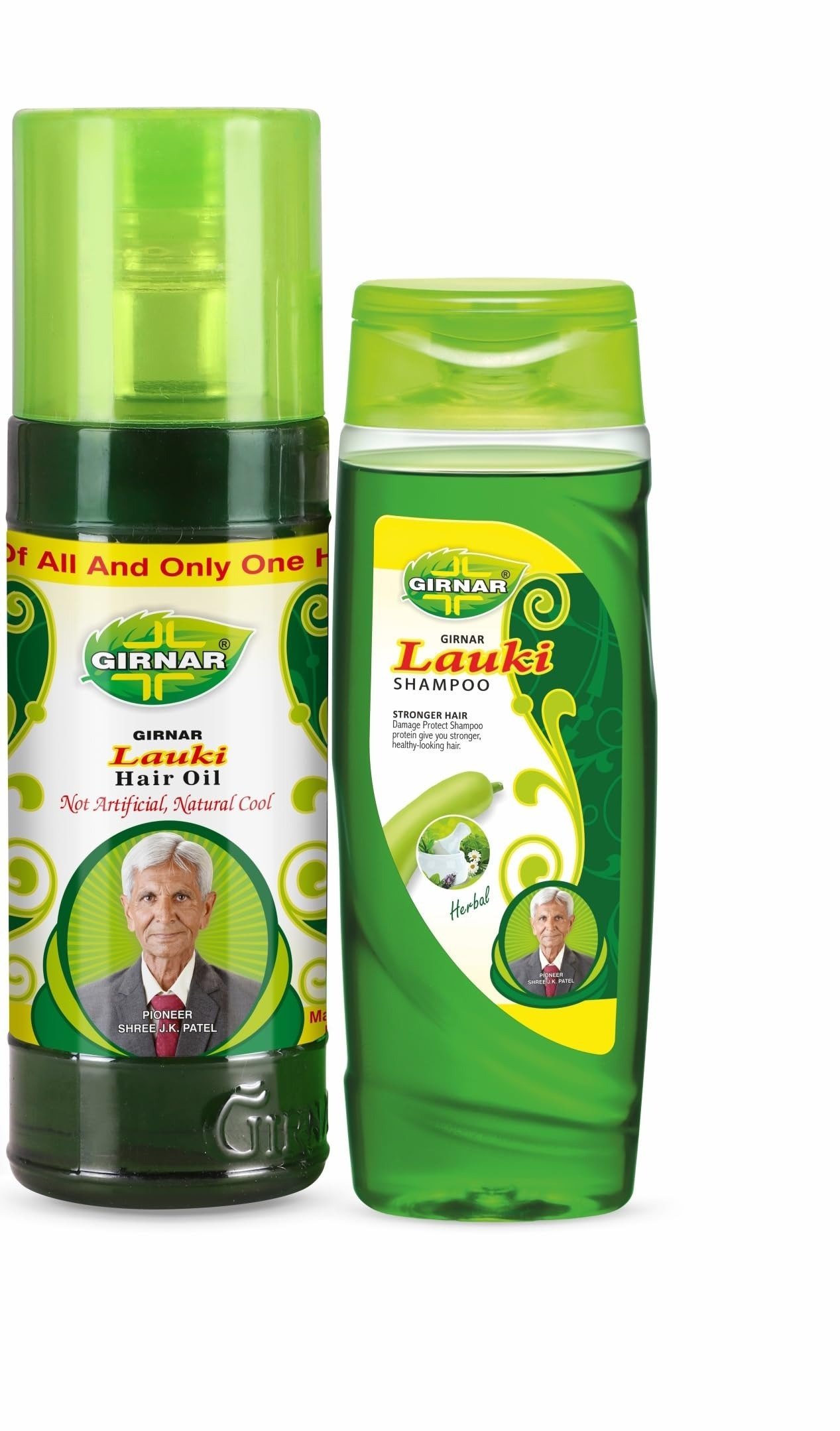 uk71BQUM5EmwL-1.jpg Girnar Lauki Hair Oil And Lauki Shampoo Combo (200ml+100ml) - Fast UK Delivery - Image 1