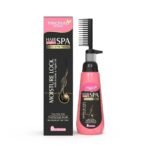 Panchvati Herbals Total Damage Repair, Moisture Lock Hair Spa with Keratin & Argan Oil with Comb Applicator for Easy Use - 150 ml