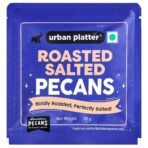 Urban Platter Roasted Salted Pecan, 30 g (On The Go Snack | Travel Pack | Seasoned with Pink Salt) - Fast UK Delivery
