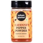 Urban Platter Cayenne Pepper Powder, 80g [Spicy & Smoky Pepper Powder] - Fast UK Delivery