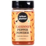 Urban Platter Cayenne Pepper Powder, 80g [Spicy & Smoky Pepper Powder] - Fast UK Delivery