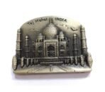Taj Mahal India Fridge Magnet Souvenir Gift, 3D Metal Design - Fast Shipping to USA & Canada