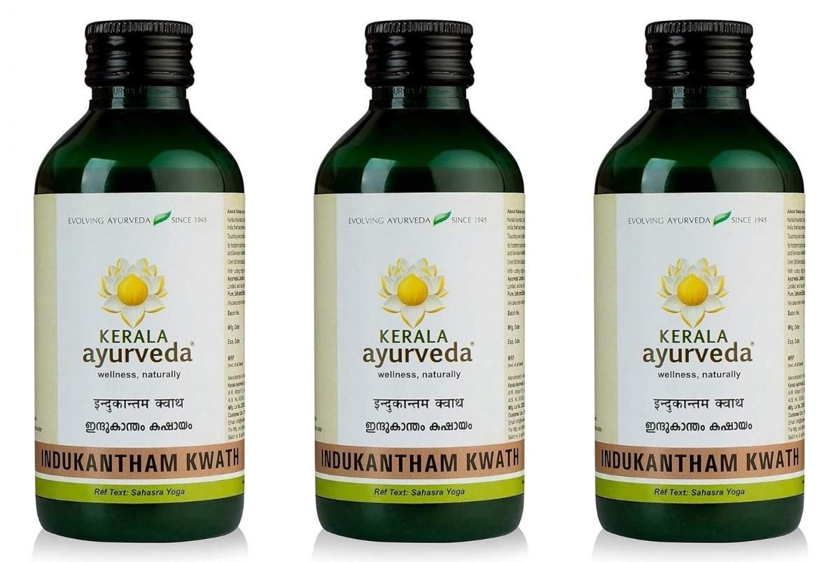 uk71F2jyenykL-1.jpg Kerala Ayurveda Indukantham Kwath 200 Ml x Pack of 3 - Image 1