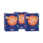 Society One Minute Tea | Masala Flavour | Made with Ginger, Clove, Black Pepper, Cinnamon | Masala Chai | Flavoured Instant Tea | 14g X 10 Sachets (140g) | Pack of 3 - Fast Shipping to USA & Canada
